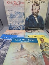 Civil War Times Magazines Lot of 9 1965 1966 - $8.30