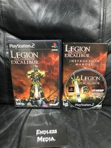 Legion Legend of Excalibur Playstation 2 CIB Video Game - £11.34 GBP