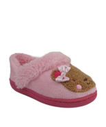 Wonder Nation Chenille Bear Closed Back Slipper Toddler Girls Size 11-12... - £15.71 GBP