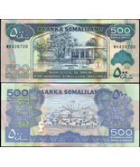 Somaliland 500 Shillings. 2011 UNC. Banknote Cat# P.6e - £1.64 GBP