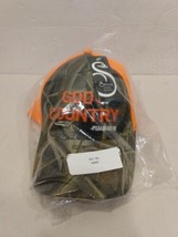 Swanson God &amp; Country Psalm 46:10 Trucker Hunter Hat Camo &amp; Orange Cap NEW - £15.19 GBP