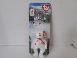 TY BEANIE BABIES  MAPLE THE BEAR CARDED 1997 LOT-B39 - £3.49 GBP