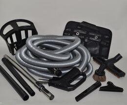 Central Vac Bare Floor kit w hose sock 30ft Low Voltage On/Off KIT xtra ... - $177.21