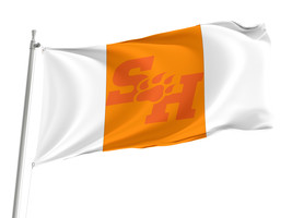Sam Houston Bearkats NCAAF Flag,Size -3x5Ft / 90x150cm, Garden flags - £23.75 GBP