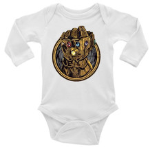 Avengers Infinity Gauntlet Unisex Onesie, Long or Short Sleeves White - £17.17 GBP