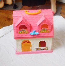 Little People Playhouse - Battery Operated Talking House!  Open 12&quot; x 22&quot; x 4&quot; - £22.40 GBP