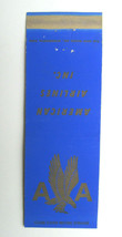 American Airlines Inc. 20 Strike Aviation Transportation Matchbook Cover AA - £1.17 GBP