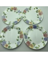 Set Of 4 Corelle Summer Blush Pansy Salad Dessert Bread Plates 7 ¼&quot;  Cor... - £11.34 GBP