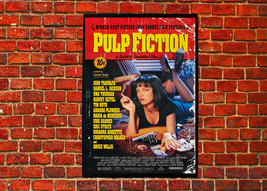 Pulp Fiction Official Movie Cover Home Decor Poster Quentin Tarantino&#39;s film - £2.39 GBP