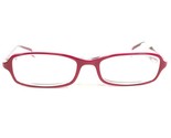 DKNY Eyeglasses Frames DY4548 3199 Red Rectangular Full Rim 50-16-135 - £38.75 GBP