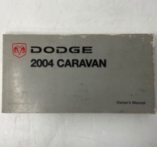 2004 Dodge Caravan Owners Manual OEM D02B59006 - $31.49