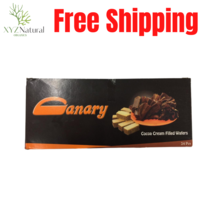 Canary mini cocoa cream filled wafer 24 pcs 34gm كناري ويفر محشو بالشوكو... - $39.59