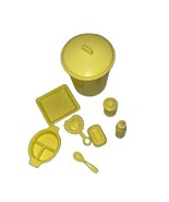 Tyco Vintage Miniatures Trash Can, Food Tray, Rattle, Soap, Bottle Etc. - $26.20 CAD