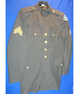 USGI SERGE AG-489 CLASS A DRESS GREEN ARMY DRESS UNIFORM COAT JACKET 4TH... - €47,25 EUR