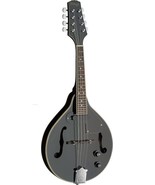Black Acoustic-Electric Bluegrass Mandolin, Stagg M50 E. - £168.13 GBP