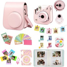 Wogozan Accessories Bundle Case For Fujifilm Instax Mini 11 Instant, Blush Pink - £30.36 GBP