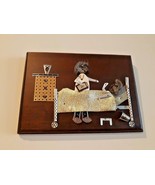 Assemblage 3D Art Shirl Dr. Office doctor &amp; sick Architect Wall Hang up ... - $102.86 CAD