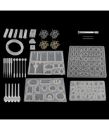 229Pcs DIY Jewelry Resin Casting Molds Silicone Epoxy Spoon Kit Craft Ne... - £13.67 GBP