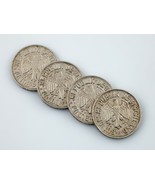 1950 Germany 1 Mark Coin Lot (4 coins) All in XF Condition! KM# 110 - €44,81 EUR