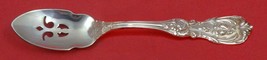 Francis I by Reed &amp; Barton New Script Mark Olive Spoon Pierced Custom 5 5/8&quot; - $88.11