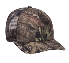 Otto Cap Mossy Oak Break Up Country Camouflage 6 Panel Trucker Low Profile MO2 - £10.43 GBP