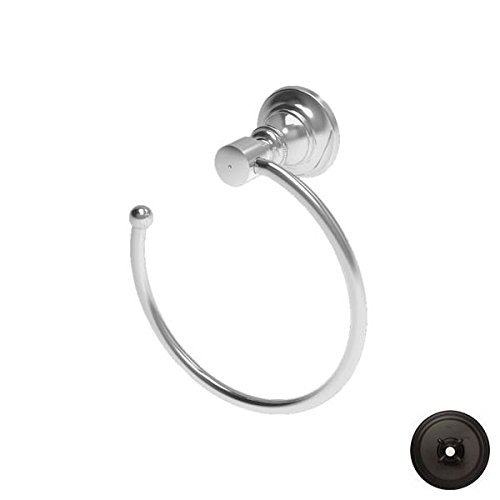 Newport Brass 33-10 Victoria Solid Brass Towel Ring, Flat Black - $153.45