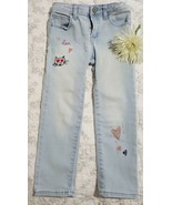 GAP KIDS Girl&#39;s Pants SZ 4 years Light Blue Denim Beautiful - $18.88 CAD
