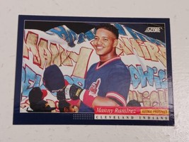 Manny Ramirez Cleveland Indians 1994 Score Rookie Prospect Card #645 - £1.17 GBP