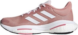 adidas Womens Solarglide 5 Sneakers Size 8 Color Wonder Mauve/White/Rose Tone - £70.13 GBP