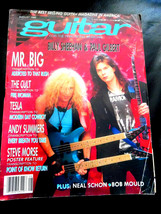 Vintage Guitar Magazine - MR. BIG - August 1989 - £9.27 GBP