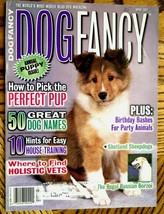 DOG FANCY Magazine April 1997 Shetland Sheepdog Russian Borzoi Puppy Issue - £11.83 GBP