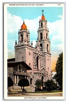 Mission San Francisco De Asis Delores San Francisco CA UNP WB Postcard T8 - £2.32 GBP