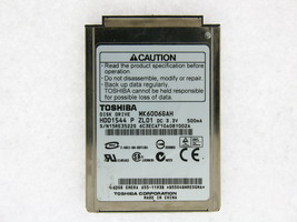 Toshiba MK6006GAH 60 GB,Internal,4200 RPM,1.8&quot; (HDD1544) HDD - £24.92 GBP