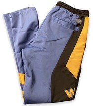 Pink+Dolphin Blue/Black/Yellow Wave Club Track Pant Sweatpants SIZE Men’... - $29.21