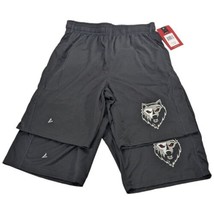 Kids Athletic Shorts Wolf Size Large RW BSN Sports with Drawstring 2 Pairs - £19.92 GBP