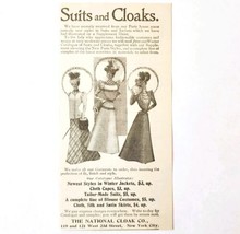 National Cloak Co Suits Skirts 1897 Advertisement Victorian Fashion ADBN1A3 - $12.99