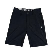 Hurley All Day Hybrid Quick Dry 4-Way Stretch Reflective Short Size 34 Black - £11.84 GBP