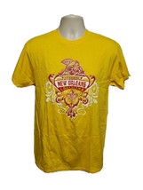 New Orleans Louisiana Festival est 1722 Adult Medium Yellow TShirt - £14.09 GBP