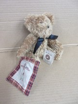 NOS Boyds Bears Abner Harbestbeary 904437 Plush Bear Jointed Embroidery B84 J - £21.15 GBP