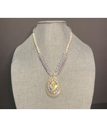Tarina Tarantino Iridescent Rhinestone with Large Pendant - $1,781.89 MXN