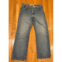 Express Blues Vintage late 1990s Y2K express blues stovepipe wide leg je... - $18.86
