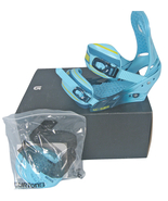 NEW $210 Burton Womens Scribe Snowboard Bindings!  Small  Blue Fade  *Disc* - £82.65 GBP