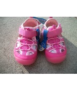 toddler shoes pink light up stride rite size 5  - $18.00