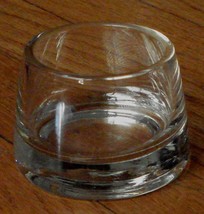 Nice Glass Tealight or Votive Candle Holder, VERY GOOD CONDITION - $9.89