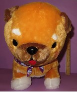 Mameshiba Brothers Large Plush Amuse Dog Brown Stuffed Animal Puppy Jumb... - £15.73 GBP