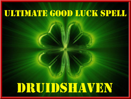 ULTIMATE GOOD LUCK SPELL for POWERFUL good luck in all areas of your lif... - £31.83 GBP