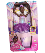 Barbie Dreamtopia Twinkle Lights Posable Ballerina Doll 5 Light up Shows - $21.73