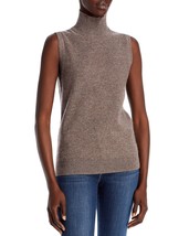C by Bloomingdale&#39;s Women&#39;s Sleeveless Cashmere Sweater Heather Rye M B4... - $49.95