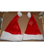 Christmas Santa Hats 20" Size 2 Each Michaels 91G - $6.49