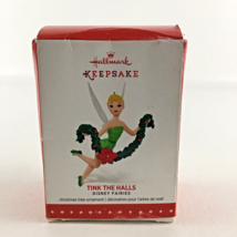 Hallmark Keepsake Christmas Ornament Disney Fairies Tink The Halls Tinker Bell - £19.37 GBP